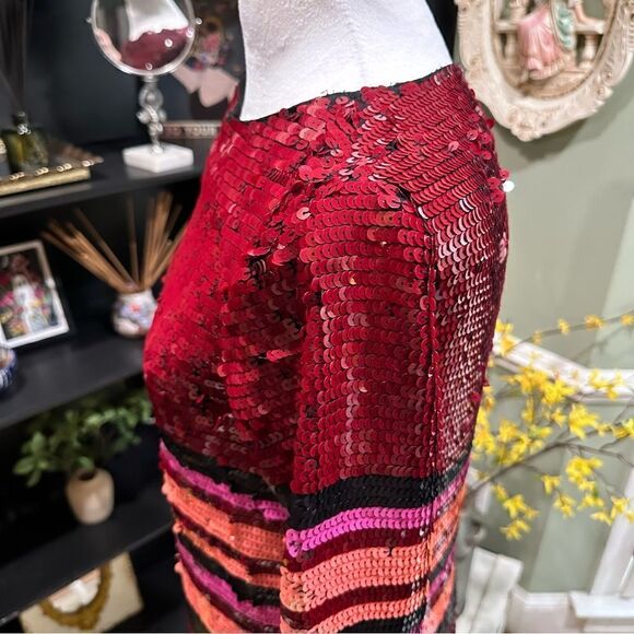 Asos Designs Full Sequin Mini Dress Size 2 - Picture 10 of 14